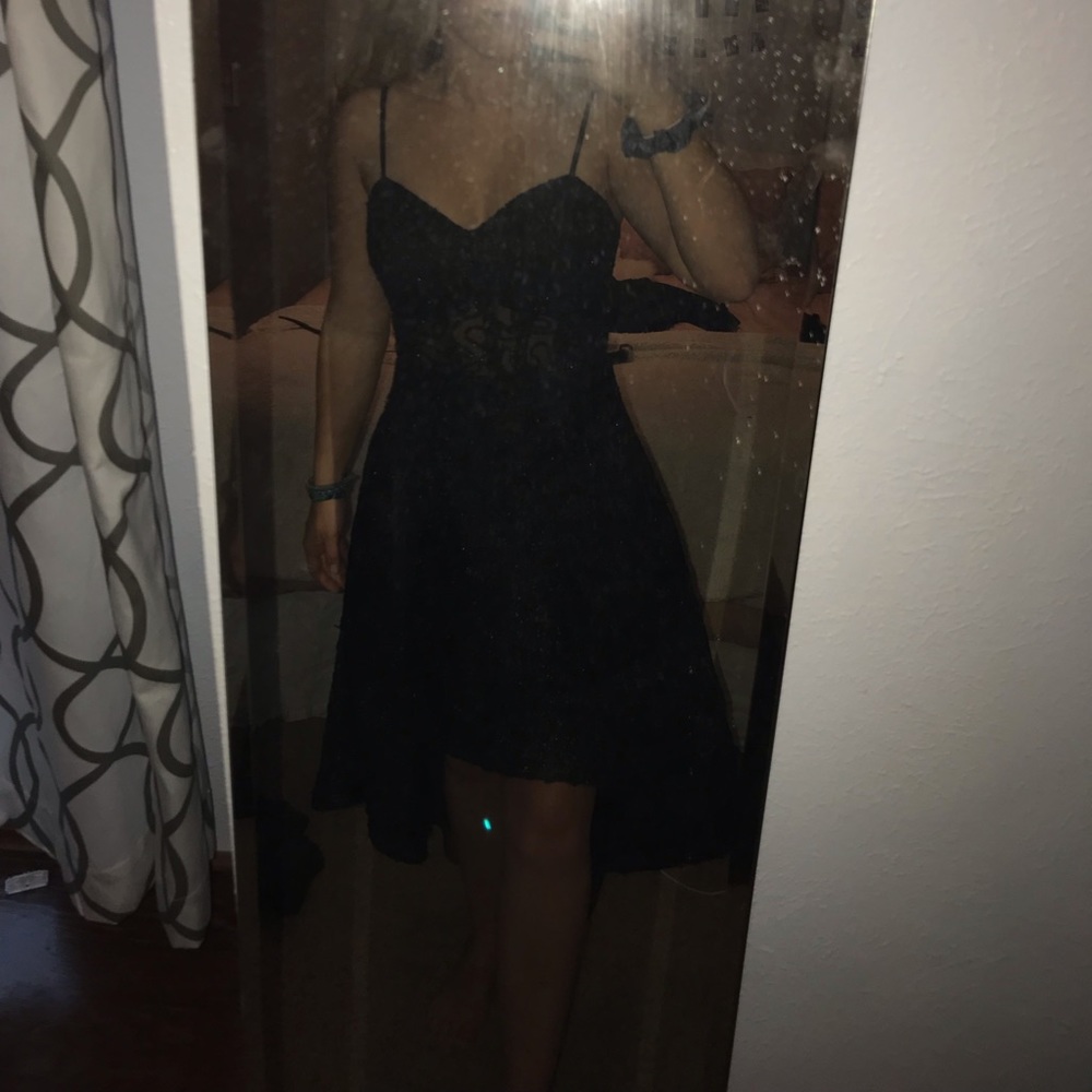 homecoming or prom black fancy dress